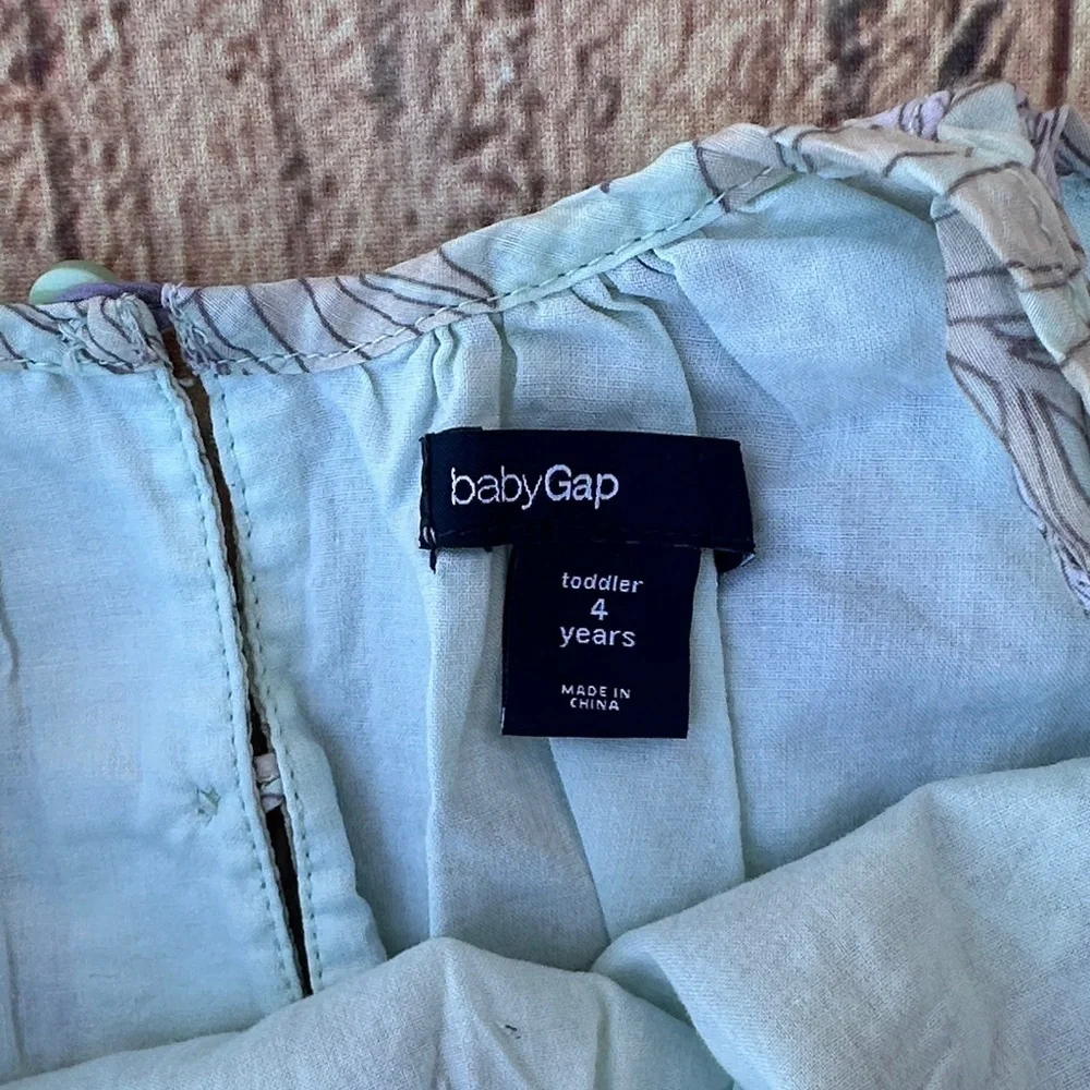 GAP Kids Casual Dress - Light Blue and Purple
